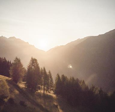Sonnenaufgang auf der Kumpflalm