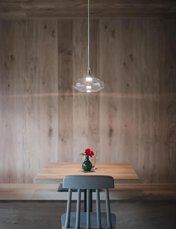 A table in one of our new stube rooms