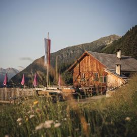 Our mountain hut with terrace on the Kumpflalm
