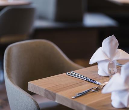 Un tavolo in una delle nostre sale da pranzo