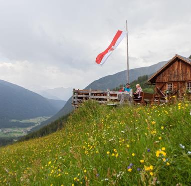 On the Kumpflalm mountain pasture